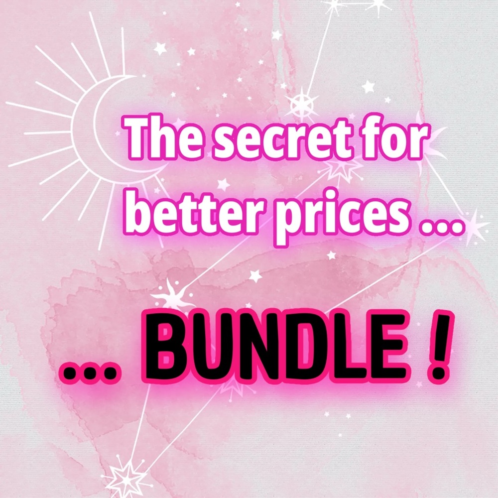 The secret for better prices…. BUNDLE!